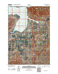 Irma Flats Wyoming Historical topographic map, 1:24000 scale, 7.5 X 7.5 Minute, Year 2012