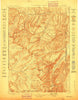 Ishawooa Wyoming Historical topographic map, 1:125000 scale, 30 X 30 Minute, Year 1899