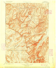 Ishawooa Wyoming Historical topographic map, 1:125000 scale, 30 X 30 Minute, Year 1899