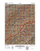 J O Dugway Wyoming Historical topographic map, 1:24000 scale, 7.5 X 7.5 Minute, Year 2012