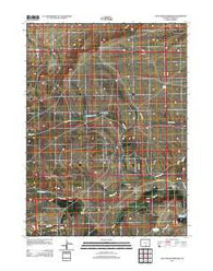 Jack Creek Reservoir Wyoming Historical topographic map, 1:24000 scale, 7.5 X 7.5 Minute, Year 2012