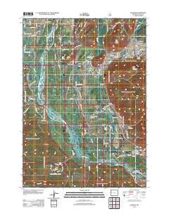 Jackson Wyoming Historical topographic map, 1:24000 scale, 7.5 X 7.5 Minute, Year 2012