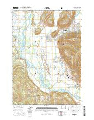 Jackson Wyoming Current topographic map, 1:24000 scale, 7.5 X 7.5 Minute, Year 2015