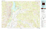 Jackson Lake Wyoming Historical topographic map, 1:100000 scale, 30 X 60 Minute, Year 1981