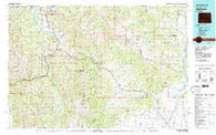 Jackson Wyoming Historical topographic map, 1:100000 scale, 30 X 60 Minute, Year 1981