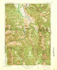 Jackson Wyoming Historical topographic map, 1:125000 scale, 30 X 30 Minute, Year 1935