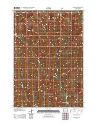 Jaggar Peak Wyoming Historical topographic map, 1:24000 scale, 7.5 X 7.5 Minute, Year 2012
