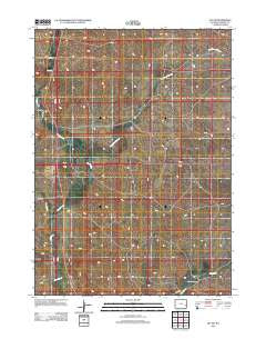 Jay Em Wyoming Historical topographic map, 1:24000 scale, 7.5 X 7.5 Minute, Year 2012
