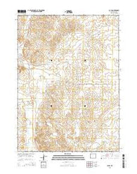 Jay Em Wyoming Current topographic map, 1:24000 scale, 7.5 X 7.5 Minute, Year 2015
