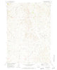 Jeffers Draw Wyoming Historical topographic map, 1:24000 scale, 7.5 X 7.5 Minute, Year 1972
