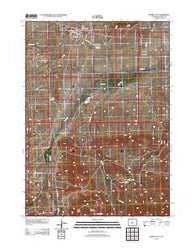 Jeffrey City Wyoming Historical topographic map, 1:24000 scale, 7.5 X 7.5 Minute, Year 2012