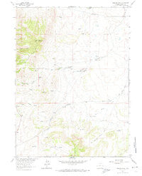 Jelm Mountain Wyoming Historical topographic map, 1:24000 scale, 7.5 X 7.5 Minute, Year 1963