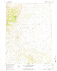 Jelm Mountain Wyoming Historical topographic map, 1:24000 scale, 7.5 X 7.5 Minute, Year 1963