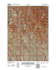 Jenkins Mountain Wyoming Historical topographic map, 1:24000 scale, 7.5 X 7.5 Minute, Year 2012