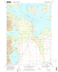 Jenny Lake Wyoming Historical topographic map, 1:24000 scale, 7.5 X 7.5 Minute, Year 1968