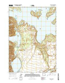 Jenny Lake Wyoming Current topographic map, 1:24000 scale, 7.5 X 7.5 Minute, Year 2015