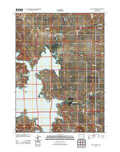 Jewel Springs Wyoming Historical topographic map, 1:24000 scale, 7.5 X 7.5 Minute, Year 2012