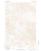 Jewell Draw Wyoming Historical topographic map, 1:24000 scale, 7.5 X 7.5 Minute, Year 1972