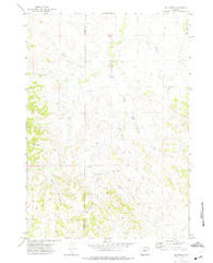 Jim Creek Wyoming Historical topographic map, 1:24000 scale, 7.5 X 7.5 Minute, Year 1971
