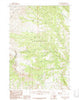 Jim Mountain Wyoming Historical topographic map, 1:24000 scale, 7.5 X 7.5 Minute, Year 1987