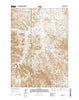 Jim Creek Wyoming Current topographic map, 1:24000 scale, 7.5 X 7.5 Minute, Year 2015