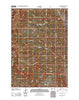 Jim Mountain Wyoming Historical topographic map, 1:24000 scale, 7.5 X 7.5 Minute, Year 2012