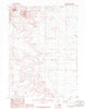 Joe Hay Rim Wyoming Historical topographic map, 1:24000 scale, 7.5 X 7.5 Minute, Year 1986
