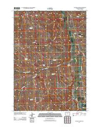 Joe Emge Creek Wyoming Historical topographic map, 1:24000 scale, 7.5 X 7.5 Minute, Year 2012