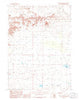 John Hay Reservoir Wyoming Historical topographic map, 1:24000 scale, 7.5 X 7.5 Minute, Year 1986