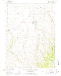 Johnson Ranch Wyoming Historical topographic map, 1:24000 scale, 7.5 X 7.5 Minute, Year 1963