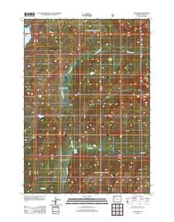 Joy Peak Wyoming Historical topographic map, 1:24000 scale, 7.5 X 7.5 Minute, Year 2012