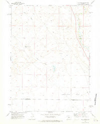 Juel Spring Wyoming Historical topographic map, 1:24000 scale, 7.5 X 7.5 Minute, Year 1969