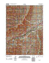 Kanda Wyoming Historical topographic map, 1:24000 scale, 7.5 X 7.5 Minute, Year 2012