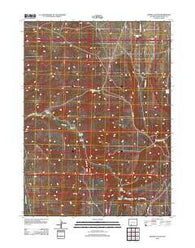 Kappes Canyon Wyoming Historical topographic map, 1:24000 scale, 7.5 X 7.5 Minute, Year 2012