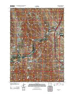 Kaycee Wyoming Historical topographic map, 1:24000 scale, 7.5 X 7.5 Minute, Year 2012