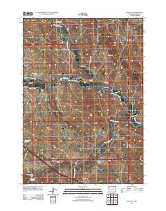 Kaycee NE Wyoming Historical topographic map, 1:24000 scale, 7.5 X 7.5 Minute, Year 2012