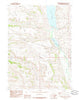Kemmerer Reservoir Wyoming Historical topographic map, 1:24000 scale, 7.5 X 7.5 Minute, Year 1985