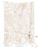 Kemmerer Wyoming Historical topographic map, 1:62500 scale, 15 X 15 Minute, Year 1954