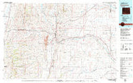 Kemmerer Wyoming Historical topographic map, 1:100000 scale, 30 X 60 Minute, Year 1979