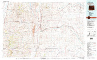 Kemmerer Wyoming Historical topographic map, 1:100000 scale, 30 X 60 Minute, Year 1979
