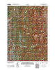 Kendall Mountain Wyoming Historical topographic map, 1:24000 scale, 7.5 X 7.5 Minute, Year 2012