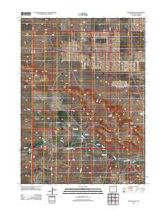 Kessler Gap Wyoming Historical topographic map, 1:24000 scale, 7.5 X 7.5 Minute, Year 2012