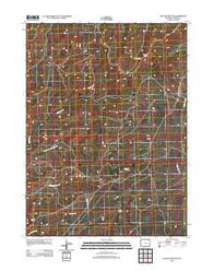 Ketchum Buttes Wyoming Historical topographic map, 1:24000 scale, 7.5 X 7.5 Minute, Year 2012