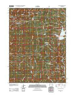 Keystone Wyoming Historical topographic map, 1:24000 scale, 7.5 X 7.5 Minute, Year 2012