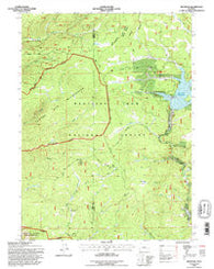 Keystone Wyoming Historical topographic map, 1:24000 scale, 7.5 X 7.5 Minute, Year 1992