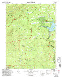 Keystone Wyoming Historical topographic map, 1:24000 scale, 7.5 X 7.5 Minute, Year 1992