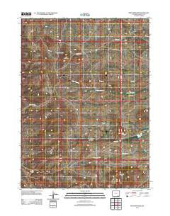 King Mountain Wyoming Historical topographic map, 1:24000 scale, 7.5 X 7.5 Minute, Year 2012