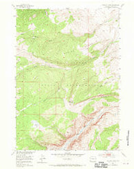 Kirkland Park Wyoming Historical topographic map, 1:24000 scale, 7.5 X 7.5 Minute, Year 1952