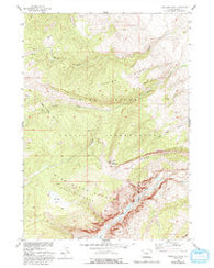 Kirkland Park Wyoming Historical topographic map, 1:24000 scale, 7.5 X 7.5 Minute, Year 1952