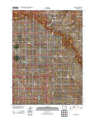 Kirtley Wyoming Historical topographic map, 1:24000 scale, 7.5 X 7.5 Minute, Year 2012